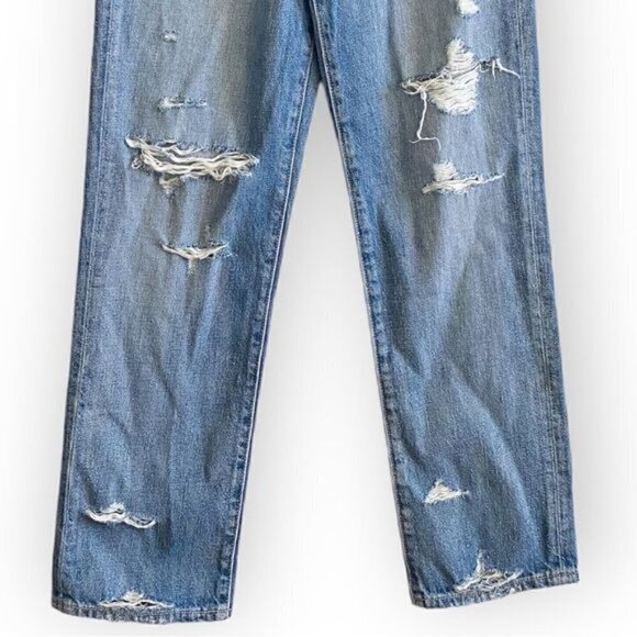 NWT Veronica‎ Beard Blake  Straight jeans with Destory, size 25 - Picture 10 of 15